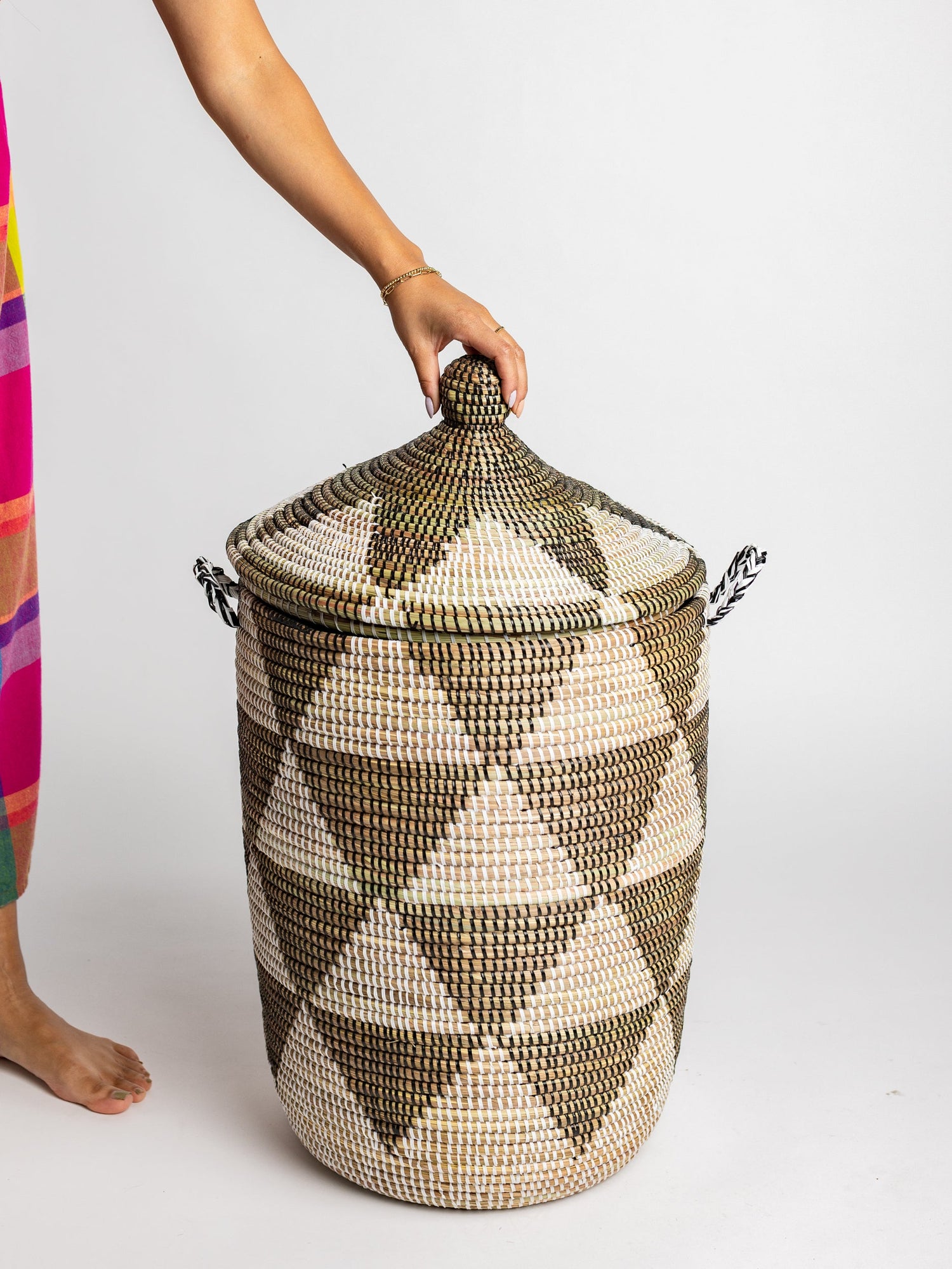 Voyage, Our baskets are handwoven in Morocco