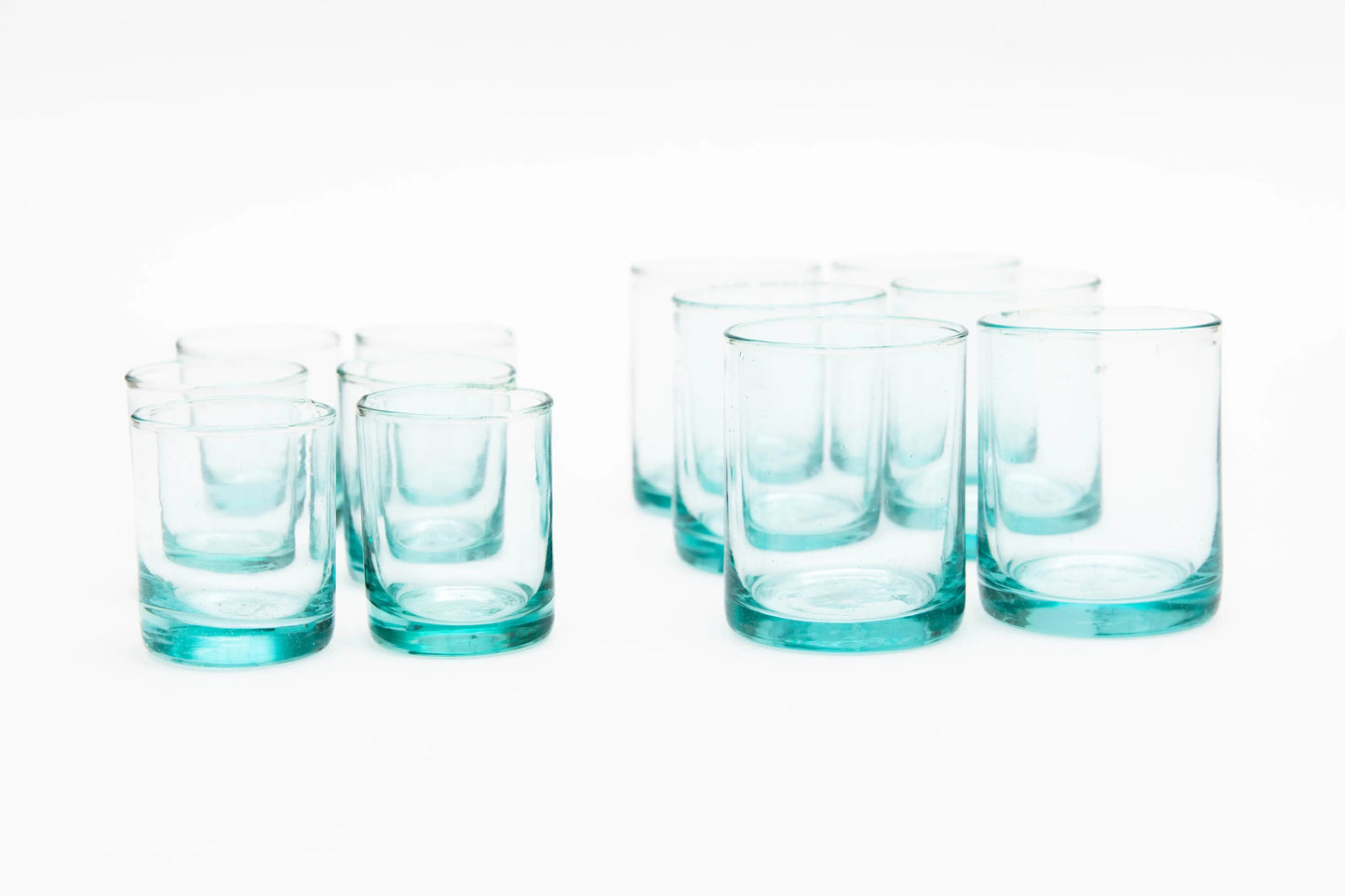 Glass Tall Clear Set of 12